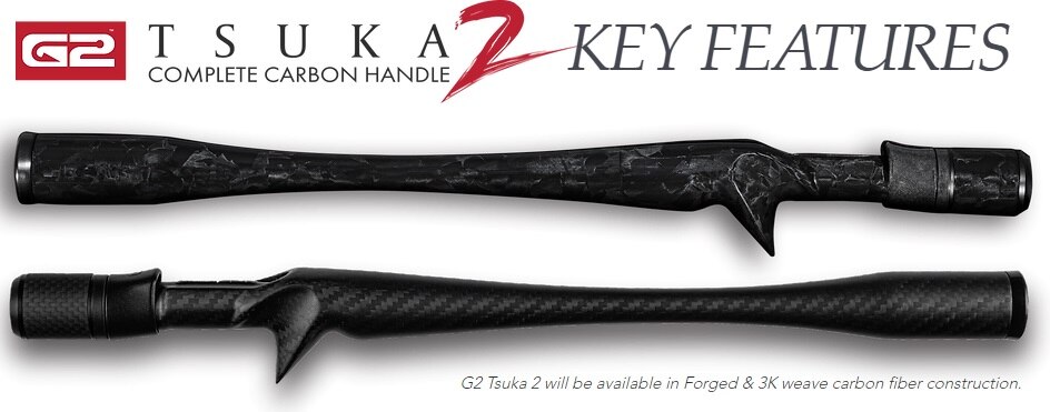 R3350 TSUKA 2 Complete Carbon Handles